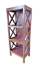 Solid Shesham Wood Bookshelf