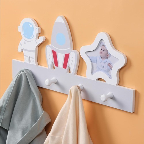 Coat rack hooks photo frame - rack, 4