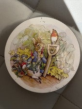 1970s Vintage Peter Rabbit biscuit tin, Beatrix Potter, Huntley and Palmer tin