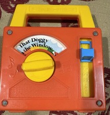 Fisher Price Vintage 1987 Wind-Up Radio 'How Much Is That Doggy in the Window'