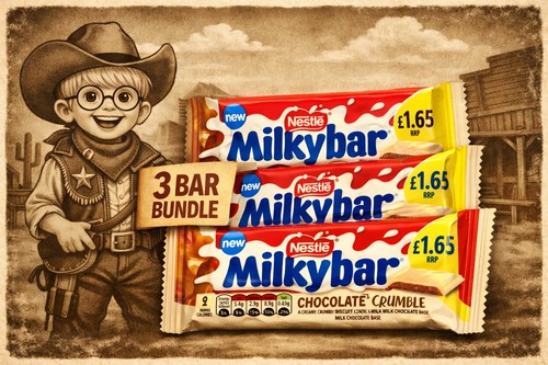 Milky bar chocolate crumble - crumble, 3