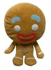 DREAMWORKS SHREK GINGY the GINGERBREAD PERSON 9"PLUSH SOFT TOY TEDDY DREAMWORKS
