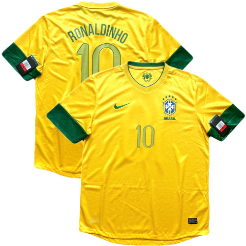 2012 brazil home jersey - brazil,