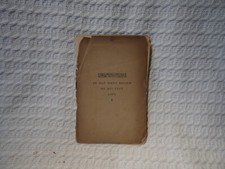 Antique Victorian Booklet