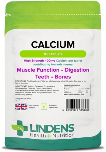 Calcium high strength 400mg - calcium,