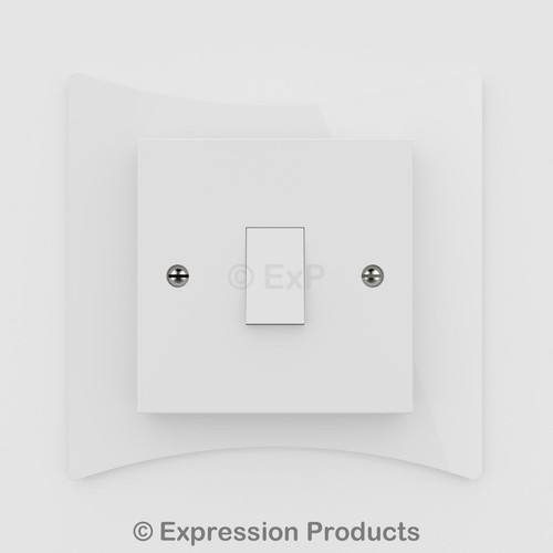 Double single light switch - single,