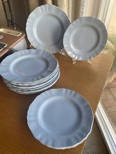 Choice of J & G Meakin 'Celeste' Blue Plates from their Glamour Range