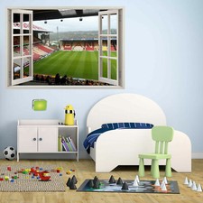 Football Stadium Bradford Wall