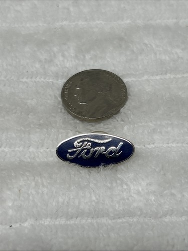 Ford blue oval hat pin - blue,