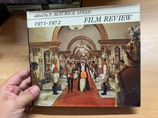 1971 FILM REVIEW 1971-1972 F MAURICE SPEED PHOTO ILLUSTRATED HARDBACK BOOK (P5)