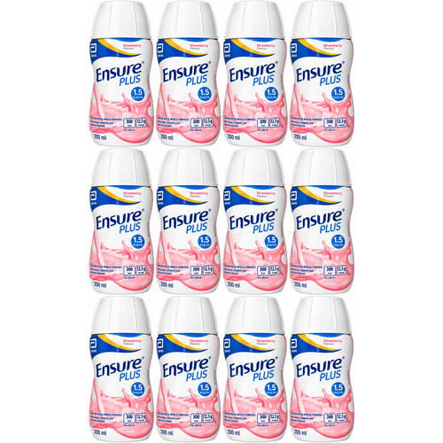 Ensure plus strawberry flavour - ensure,