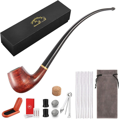 Tobacco pipe churchwarden - pipe,,
