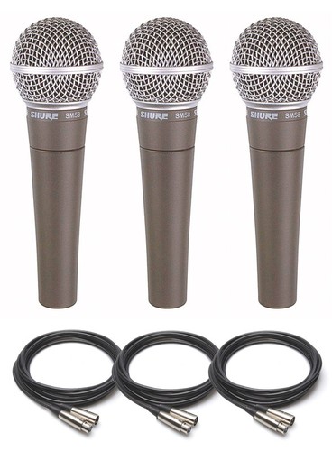 Shure sm58 dynamic microphone - shure,