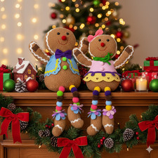 Gingerbread plush toys - gingerbread,