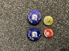 Vintage NSPCC Pin Badge Bundle