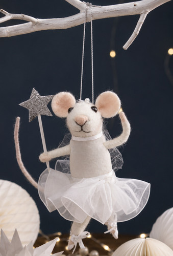 Sass belle fairy mouse felt - sass,