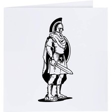 'Roman Warrior' Greeting Cards