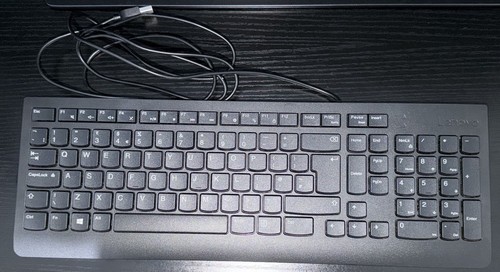 Lenovo wired keyboard - wired, usb