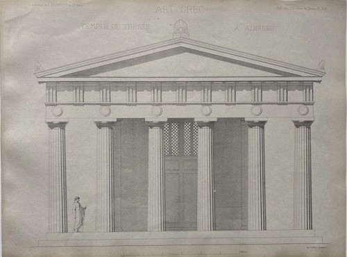 Antique greek architectural - greek,