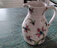Buchan Pottery Scotland Unusual design Jug, Old Mark
