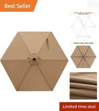 Stylish Khaki 7.5 ft