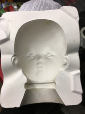 DOLL MOLD - 16" AARON HEAD -  EXPRESSION - DIANNA EFFNER - GOOD CONDITION