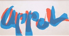 KAREL APPEL mounted lithograph