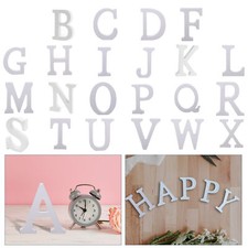 8cm Large White Wood Free