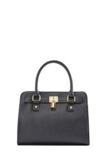 JustFab New Black Padlock