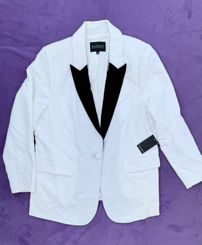 Eloquii white tuxedo suit - eloquii,