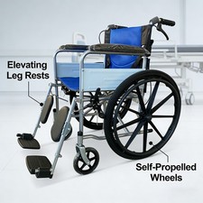 Lightweight Folding Wheelchair