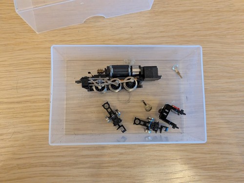 Trix hoe chassis spares - 2-6-2,