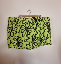 RIVER ISLAND Size 5XL XXXXXL big & Tall Lime Green Swimming Trunks Shorts NEW