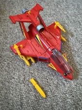 Vintage 1987 Bluebird Toys Manta Force Red Viper Play Set N/Complete Excellent