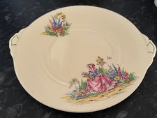 Crinoline Lady Cake Plate –