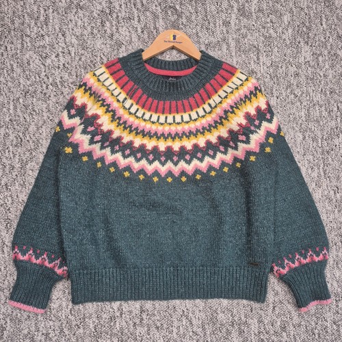 Joules allie fair isle jumper - allie,