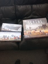 Scythe Board Game with Two Expansions Invaders From Afar And The Wind Gambit