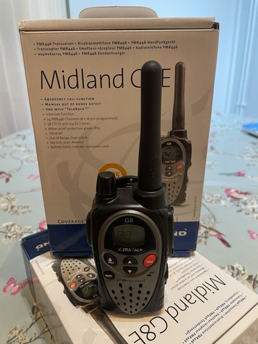 Midland g8e pmr446 two way - midland,