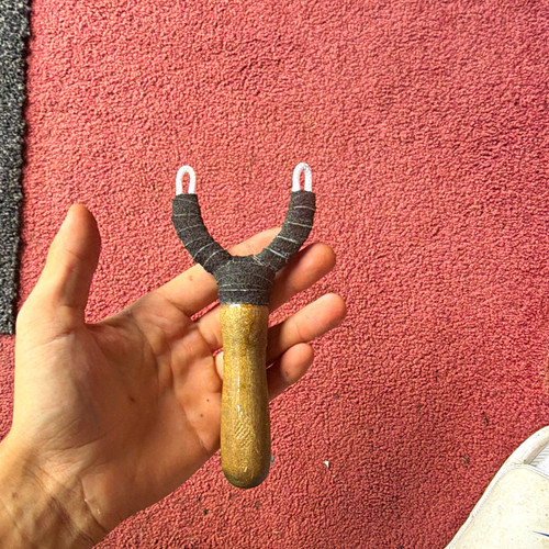 Wooden handle gypsy catapult