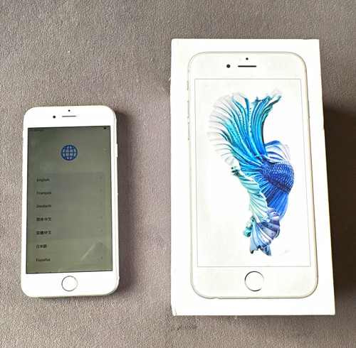 Apple iphone 32gb silver - iphone,
