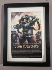 Warhammer 40k Iron Warriors A4