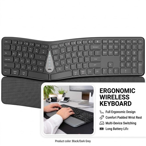 4500 ergo ergonomic - ergonomic, keyboard