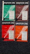 33 Amateur Cine World Mags, All From 1940s, good condition