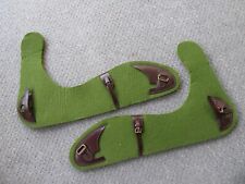 HCMR. Kings Troop RHA etc. Household Cavalry Regiment Saddle Panels, pair. New.