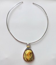 Egg Yolk Amber and Sterling