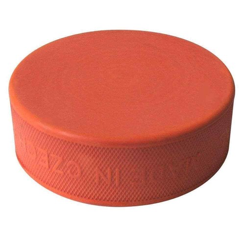 Ice hockey orange - orange, puck