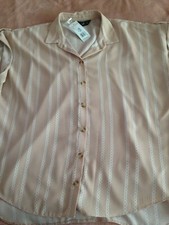 no11   Tesco F&F Ladies Shirt Size 14 fits upto 48 inch chest