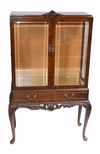 Victorian display cabinet - victorian,