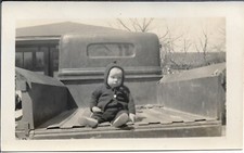 Baby truck photograph 1930s - photograph,