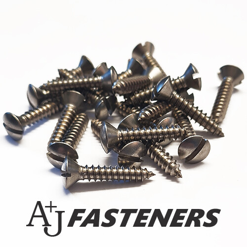 Stainless raised countersunk - stainless,